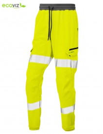 Leo Hawkridge EcoViz Jog Trouser Yellow